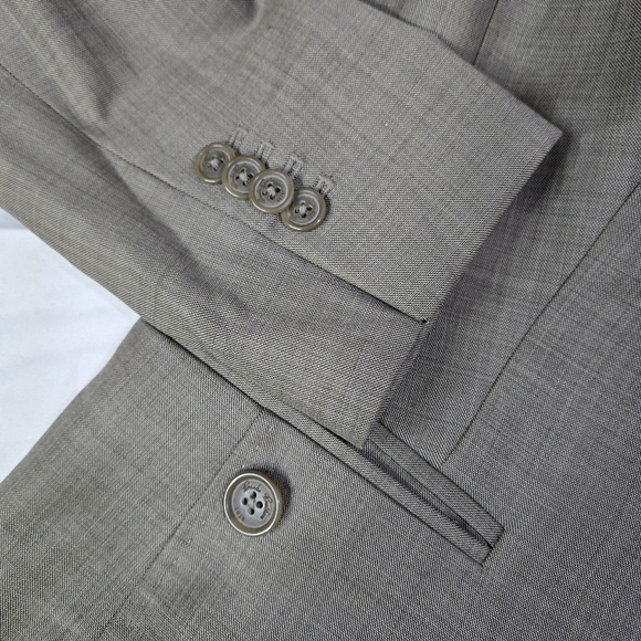 346 BROOKS BROTHERS Women's Size 8 Tan Jacket, 💯 Wool Shell Rn93986 - Picture 12 of 13